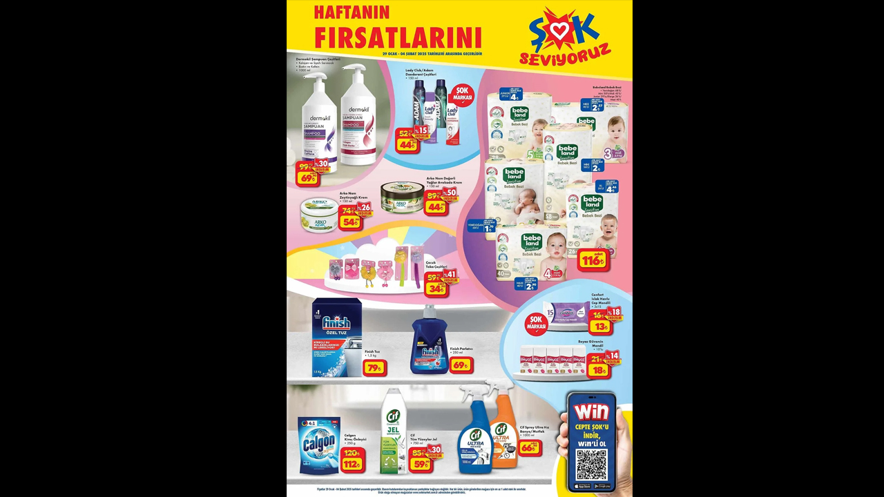 Foto - Haftanın fırsatları açıklandı! ŞOK'ta 29 Ocak 4 Şubat 2025 indirim yağmuru devam ediyor