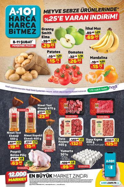 Foto - Haftanın yıldızları açıklandı! A101’de yeni indirim yağmuru