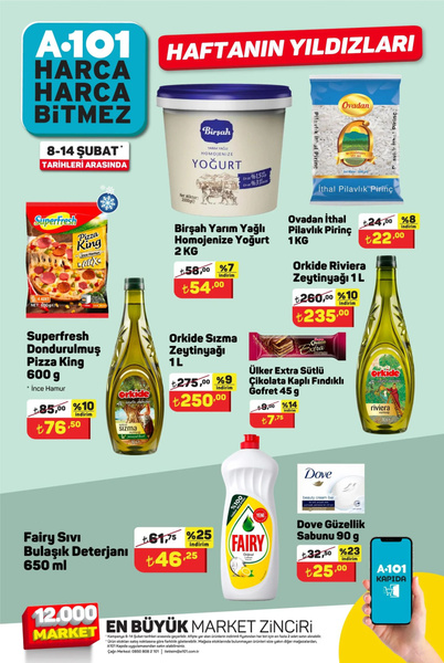 Foto - Haftanın yıldızları açıklandı! A101’de yeni indirim yağmuru