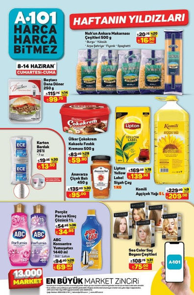 Foto - Haftanın yıldızları belli oldu! A101’de 1 alana 1 bedava kampanyası