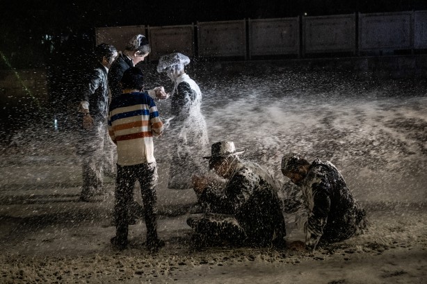 Foto - Haham Dov Lando çağrı yaptı ve İsrail karıştı: Ortodoks Yahudiler ile polis çatıştı 