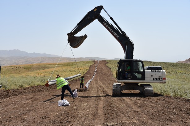Hakkari Yüksekova'da doğal gaz sevinci