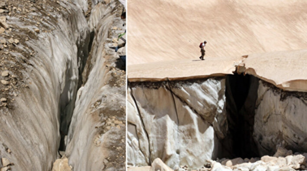 Hakkari'de çekilen bu görüntü endişeye neden oldu