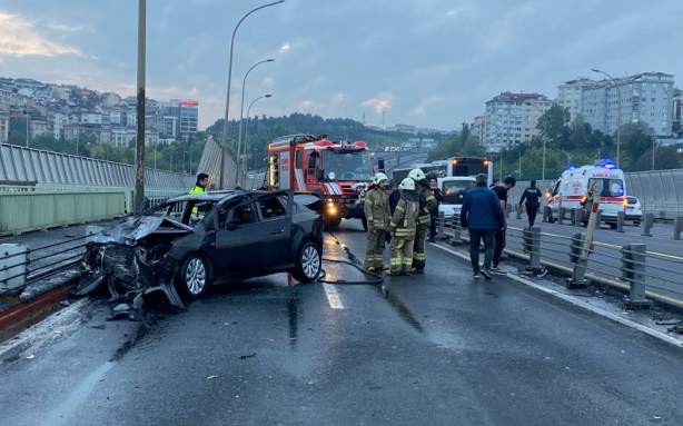 Foto - Haliç Köprüsü’nde yürekler ağza geldi