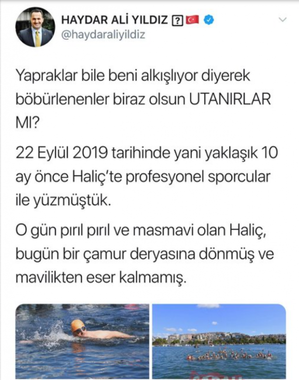 Foto - Haliç'in son hali bu görüntüleri hatırlattı! İsyan ettiren kareler