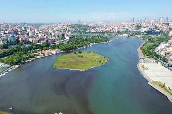 Haliç'te korkunç görüntü!