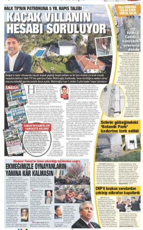 Foto - Halk TV patronu Mahiroğlu'ndan kaçak villa itirafı! Gelir beyanı şaşkına çevirdi