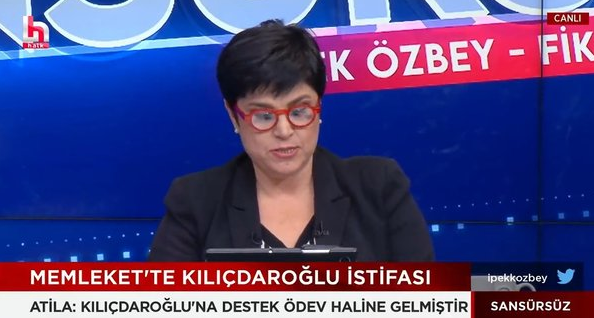 Foto - Halk TV'de Gülnaz Şırınga sonrası Korkmaz Tavukçu vakası! Gerçek olmayan istifa mektubunu okuyup "Memleket'te Kılıçdaroğlu istifası" başlığını attılar.