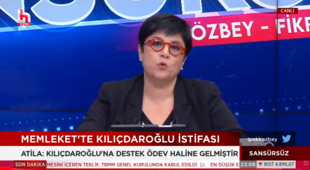 Foto - Halk TV'de Gülnaz Şırınga sonrası Korkmaz Tavukçu vakası! Gerçek olmayan istifa mektubunu okuyup "Memleket'te Kılıçdaroğlu istifası" başlığını attılar.