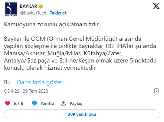 Foto - Halk TV'de TB2 İHA üzerinden kirli algı operasyonu! Baykar: Hukuki girişimde bulunacağız