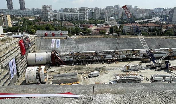 Foto - Halkalı-Ispartakule hızlı tren tünel açma çalışmaları düzenlenen törenle başlatıldı