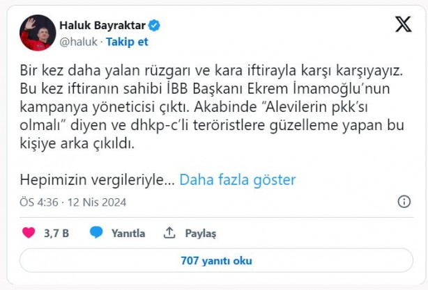 Foto - Haluk Bayraktar'dan alçak operasyona 7 soru 7 cevap!