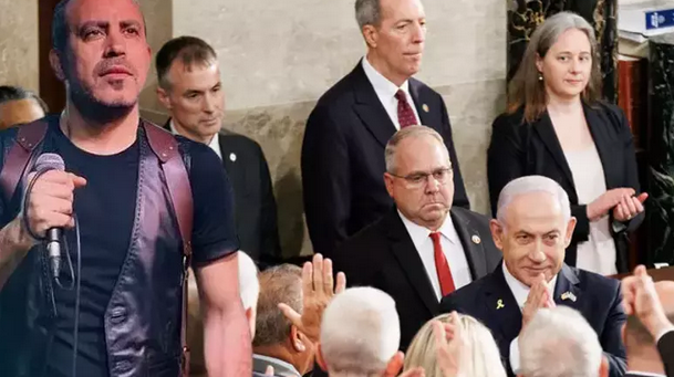 Foto - Haluk Levent Amerika'ya böyle seslendi... Kötülük ABD'yi sardı: Olay Netanyahu çıkışı! Lanet olsun...