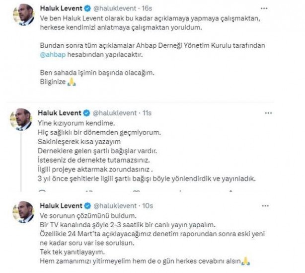 Foto - Haluk Levent sonunda ‘pes’ etti! Artık yoruldum