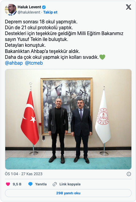 Foto - Haluk Levent’ten, AK Partili o isme flaş ziyaret! Herkes sebebini merak etti ve…