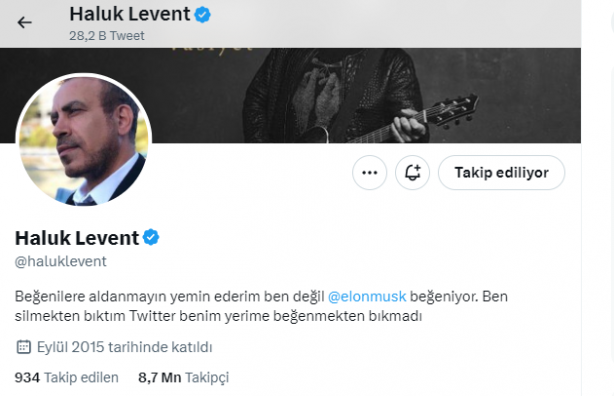 Foto - Haluk Levent 'o isim devleti eleştiriyor' dedi ve aldığı kararı kamuoyu ile paylaştı