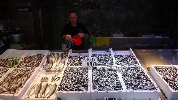 Foto - Hamsi bolluğu fiyatlara yansıdı