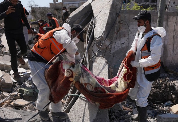 Foto - Han Yunus'tan içler acısı görüntüler