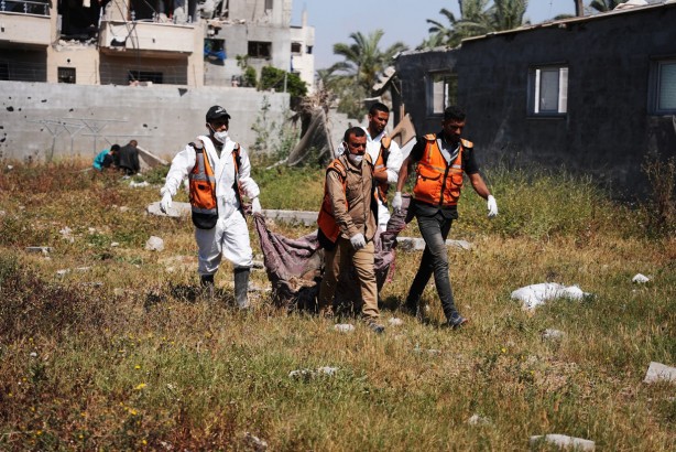 Foto - Han Yunus'tan içler acısı görüntüler
