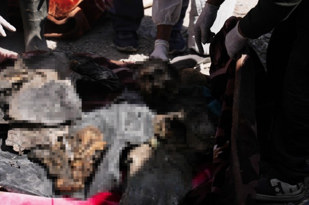 Foto - Han Yunus'tan içler acısı görüntüler