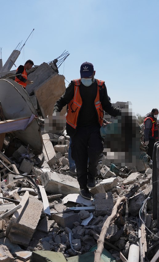 Foto - Han Yunus'tan içler acısı görüntüler