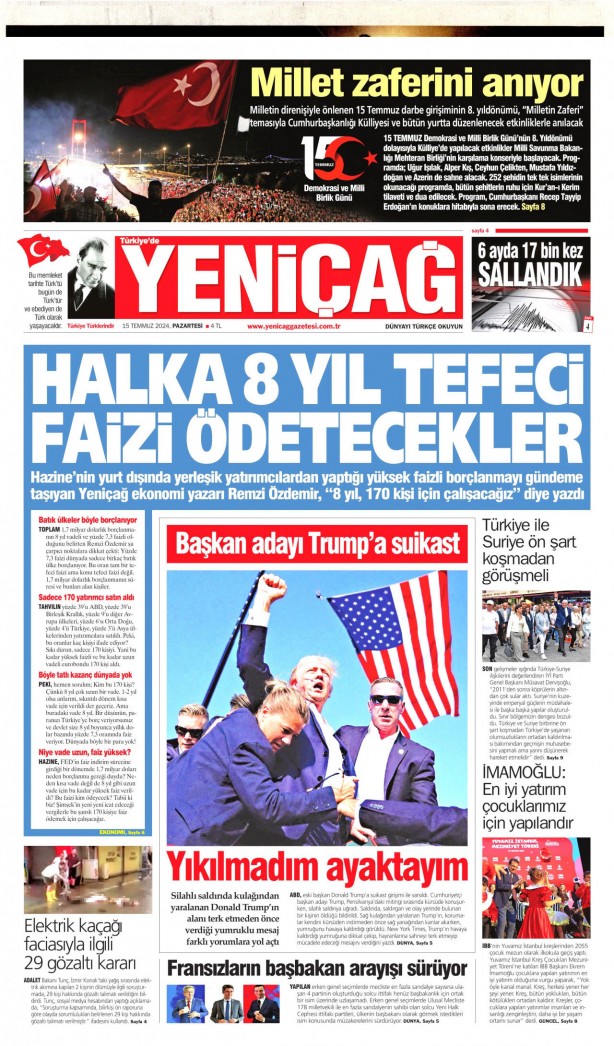 Foto - Hangi gazete 15 Temmuz destanını nasıl gördü?