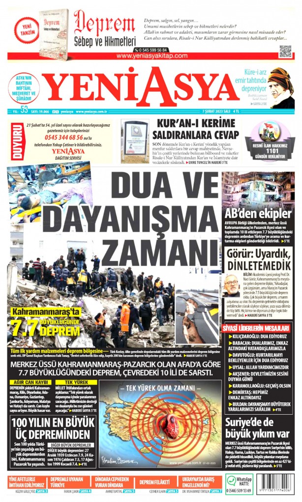 Foto - Hangi gazete depremi nasıl gördü?