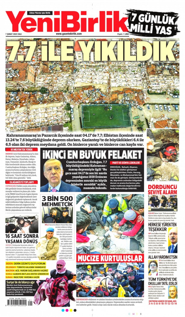 Foto - Hangi gazete depremi nasıl gördü?
