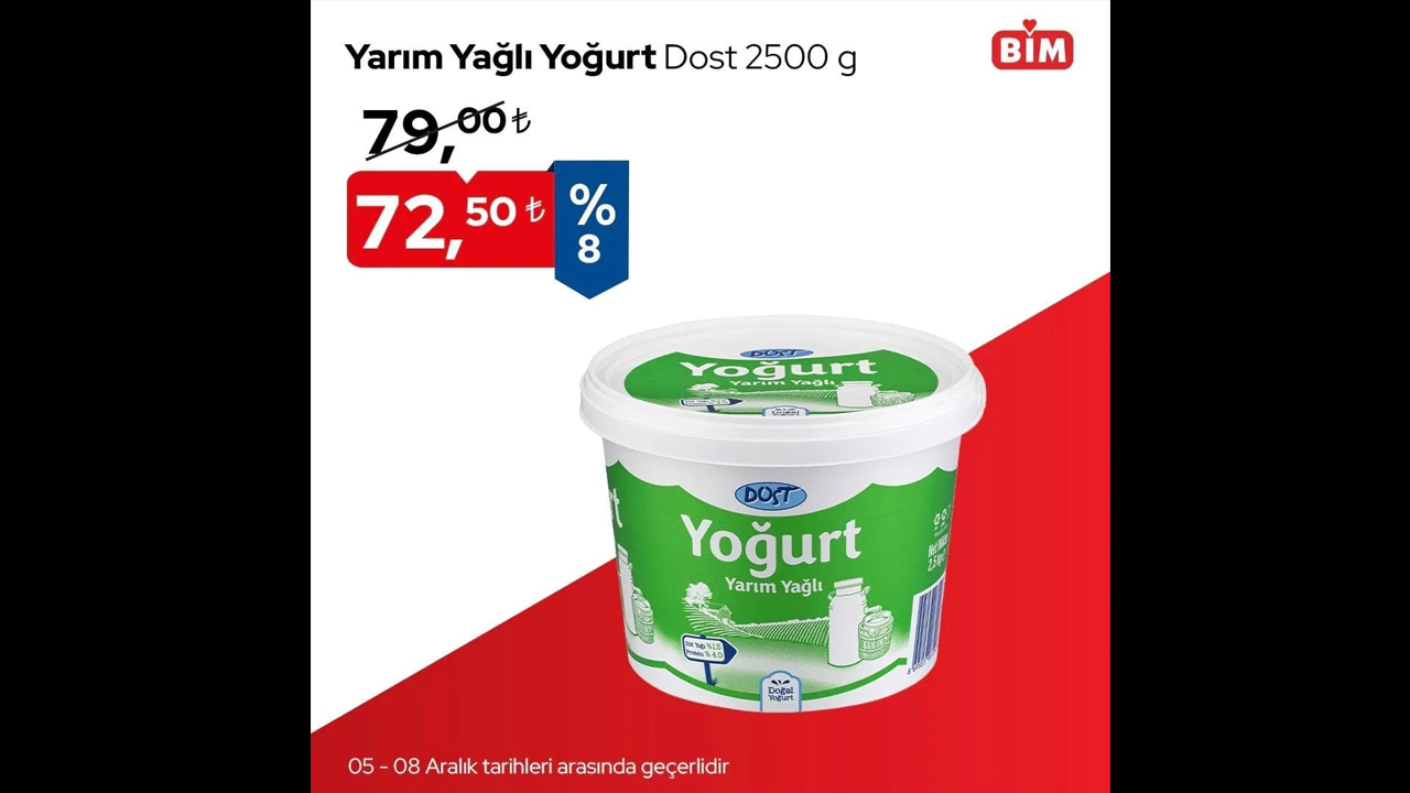 Foto - Hangi ürünler indirimde? BİM’de 5-8 Aralık 2024 fırsatları açıklandı