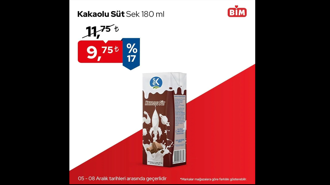 Foto - Hangi ürünler indirimde? BİM’de 5-8 Aralık 2024 fırsatları açıklandı