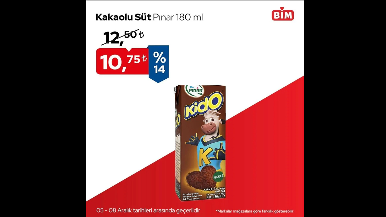 Foto - Hangi ürünler indirimde? BİM’de 5-8 Aralık 2024 fırsatları açıklandı