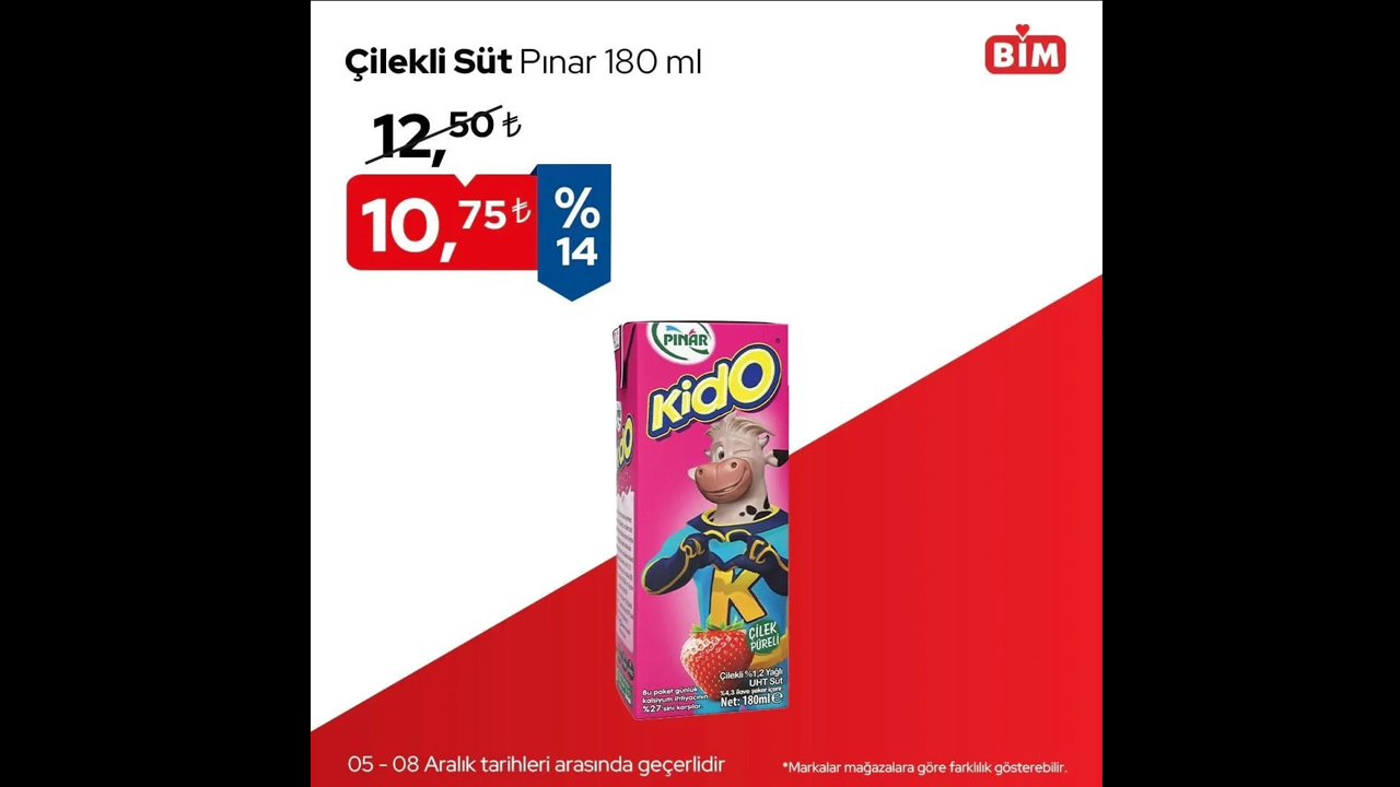 Foto - Hangi ürünler indirimde? BİM’de 5-8 Aralık 2024 fırsatları açıklandı