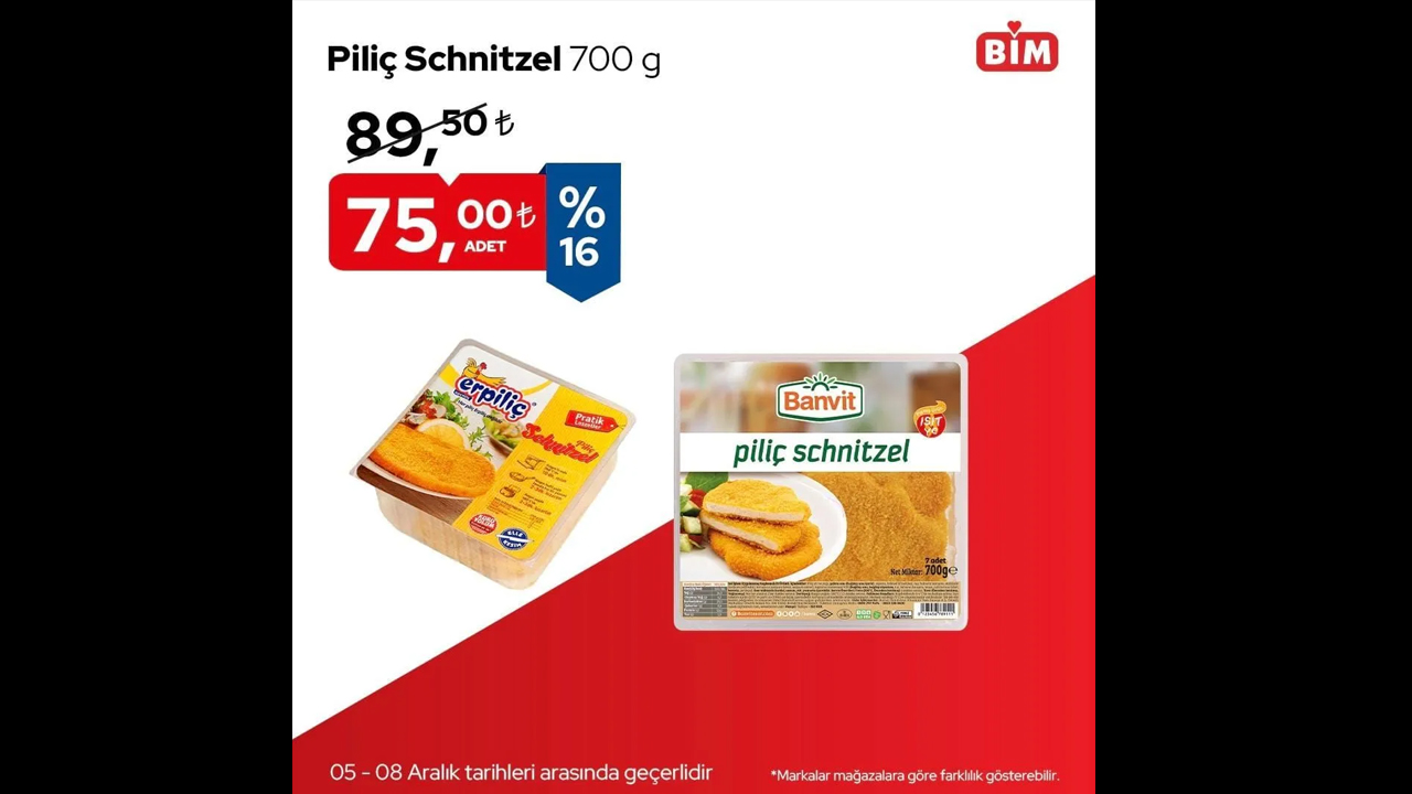 Foto - Hangi ürünler indirimde? BİM’de 5-8 Aralık 2024 fırsatları açıklandı