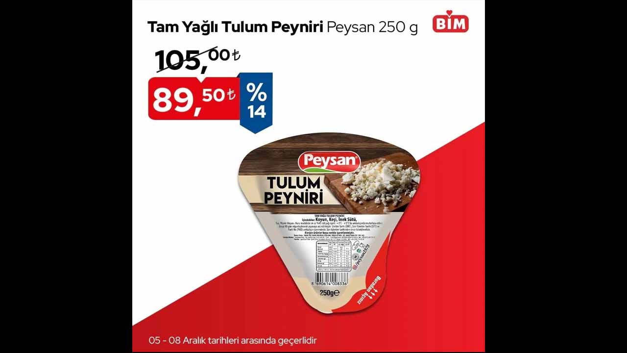 Foto - Hangi ürünler indirimde? BİM’de 5-8 Aralık 2024 fırsatları açıklandı