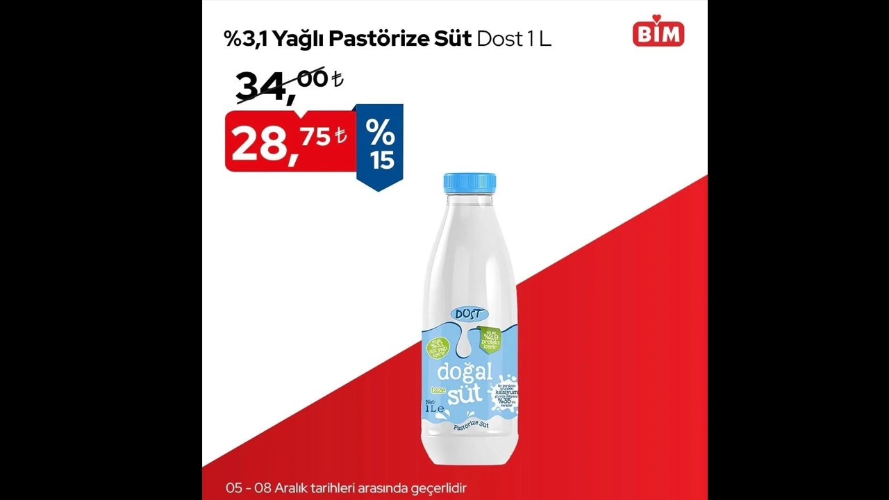 Foto - Hangi ürünler indirimde? BİM’de 5-8 Aralık 2024 fırsatları açıklandı