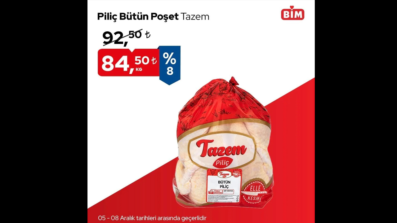 Foto - Hangi ürünler indirimde? BİM’de 5-8 Aralık 2024 fırsatları açıklandı