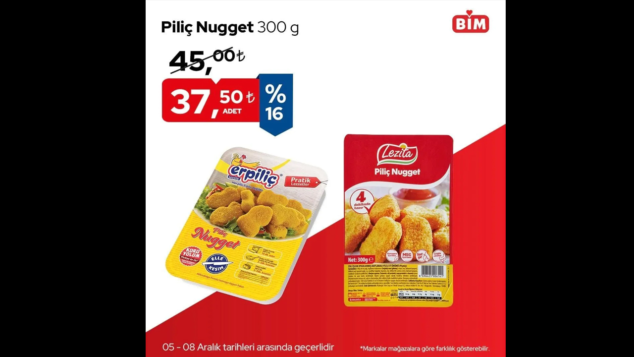 Foto - Hangi ürünler indirimde? BİM’de 5-8 Aralık 2024 fırsatları açıklandı