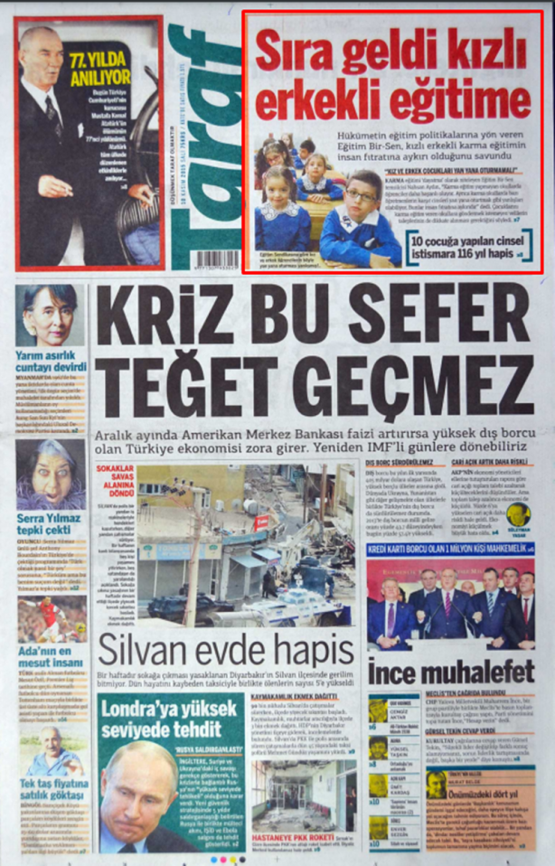 Foto - Hani "Biz ve onlar demek doğru değil" diyorlar ya… Sözcü’nün bu yaptığına ‘Atatürk istismarı’ denir!