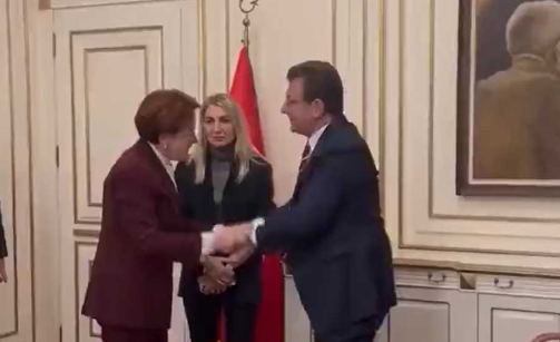 Foto - Hani yüzünde Rabbi Yessir vardı ne oldu! Akşener İmamoğlu’na fena giydirdi