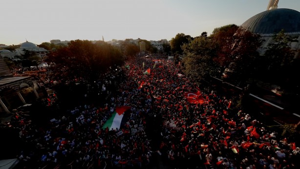 Foto - Haniye'nin vasiyeti yerine getiriliyor! Ayasofya'da tarihi anlar