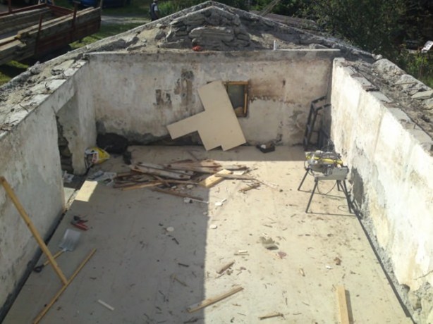 Foto - Harabeye dönen ahırın inanılmaz değişimi