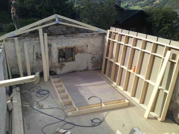 Foto - Harabeye dönen ahırın inanılmaz değişimi