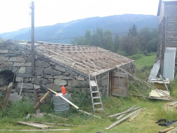 Foto - Harabeye dönen ahırın inanılmaz değişimi