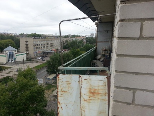 Harabeye dönmüş balkonun son haline çok şaşıracaksınız!