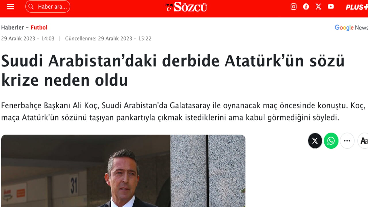 Foto - Hasan Emrah Savcı’dan Ali Koç’la ilgili flaş çıkış! Biraz olsun samimiyet Sayın Ali Koç!..