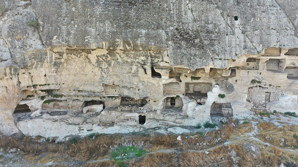 Foto - Hasankeyf'teki tarihi mağaralar hayran bırakıyor
