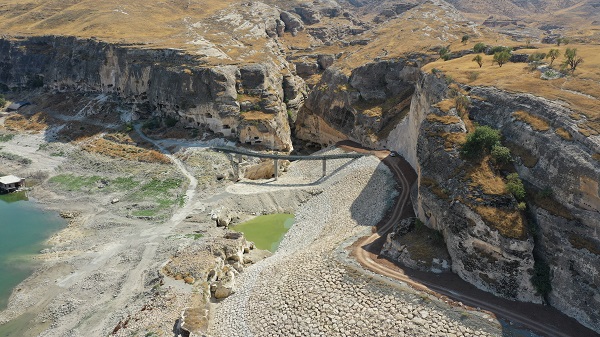 Foto - Hasankeyf'teki tarihi mağaralar hayran bırakıyor