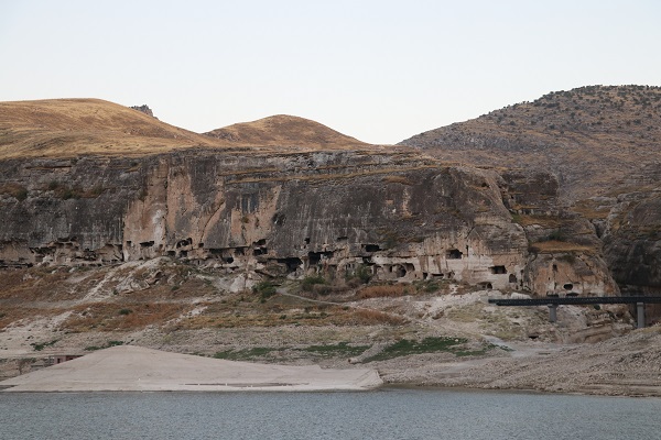 Foto - Hasankeyf'teki tarihi mağaralar hayran bırakıyor