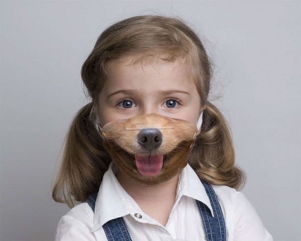 Foto - Hasta çocuklara moral veren maskeler