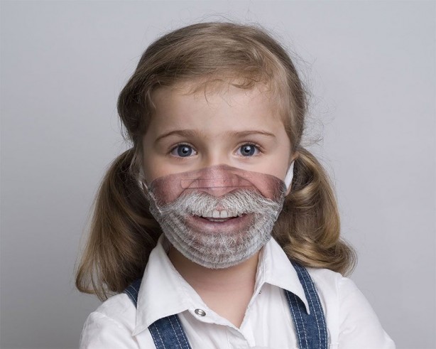 Foto - Hasta çocuklara moral veren maskeler